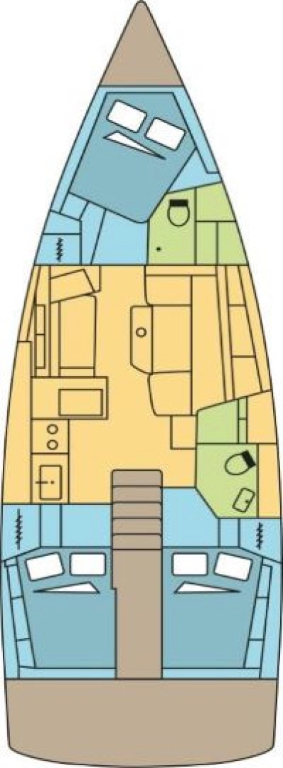 Sailboat hire in Saint-Mandrier-sur-Mer - Bénéteau Oceanis 41.1