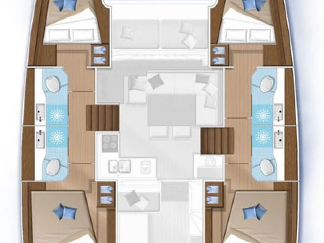 Charter a Lagoon Lagoon 40 in Alimos on Samboat