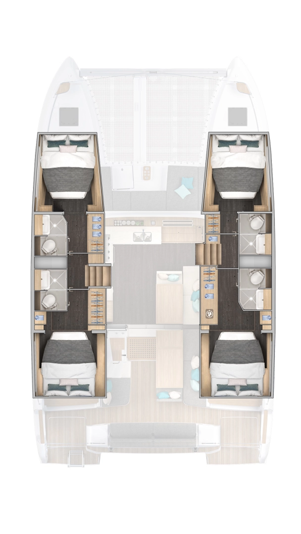 Hire Catamaran with or without skipper Lagoon Alimos