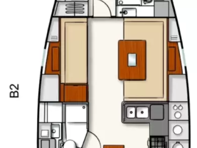 Hanse Hanse 400 charter bareboat or skippered in  Seget Donji