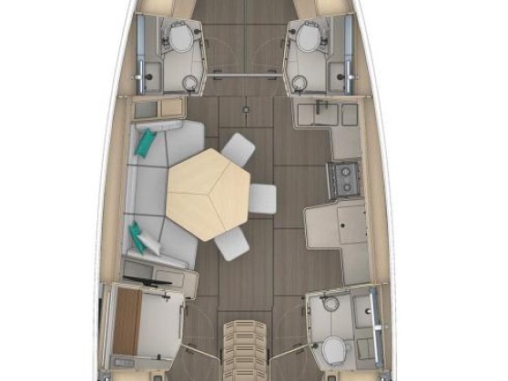 Hire Sailboat with or without skipper Dufour Adaköy