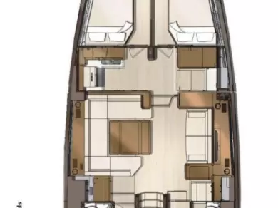 Hire Sailboat with or without skipper Jeanneau Néa Péramos