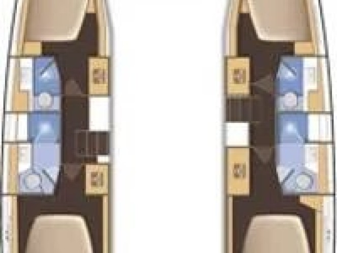 Yacht hire Piso Livadi cheap Lagoon 42