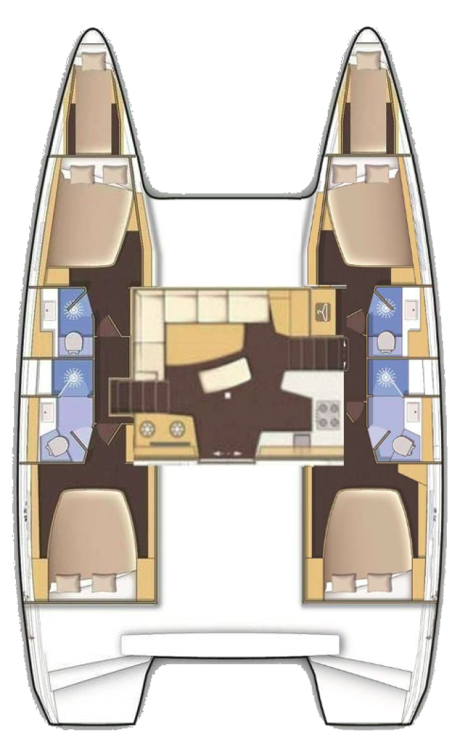 Charter a Lagoon Lagoon 42 in Néa Péramos on Samboat