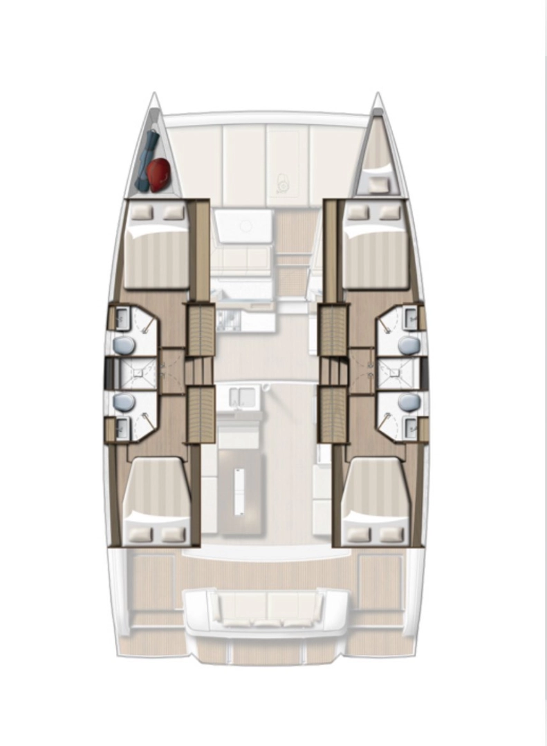 Hire Catamaran with or without skipper Bali Marsh Harbour