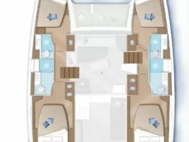 Lagoon Lagoon 42 charter bareboat or skippered in  Ao Po