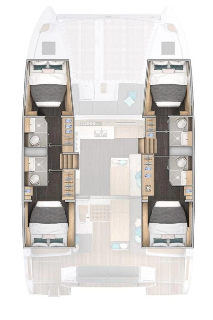 Yacht charter Ao Po - Lagoon Lagoon 43 on SamBoat