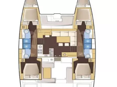 Hire Catamaran with or without skipper Lagoon Fethiye