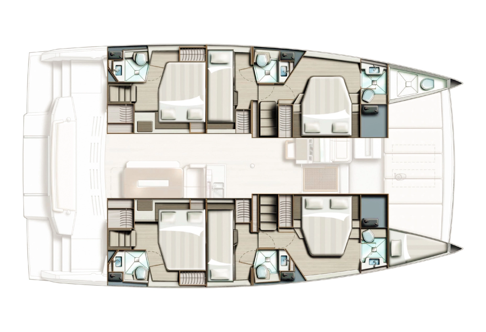 Hire Catamaran Bali with a boat licence