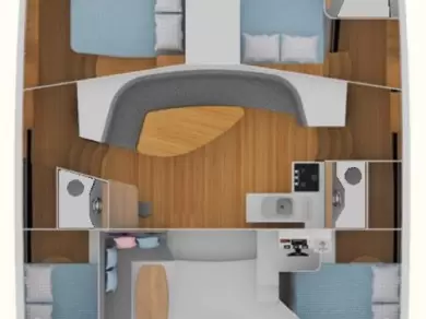 Yacht hire Paraty cheap CatFlash 43