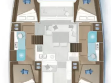 Yacht charter Paraty - Lagoon Lagoon 40 on SamBoat