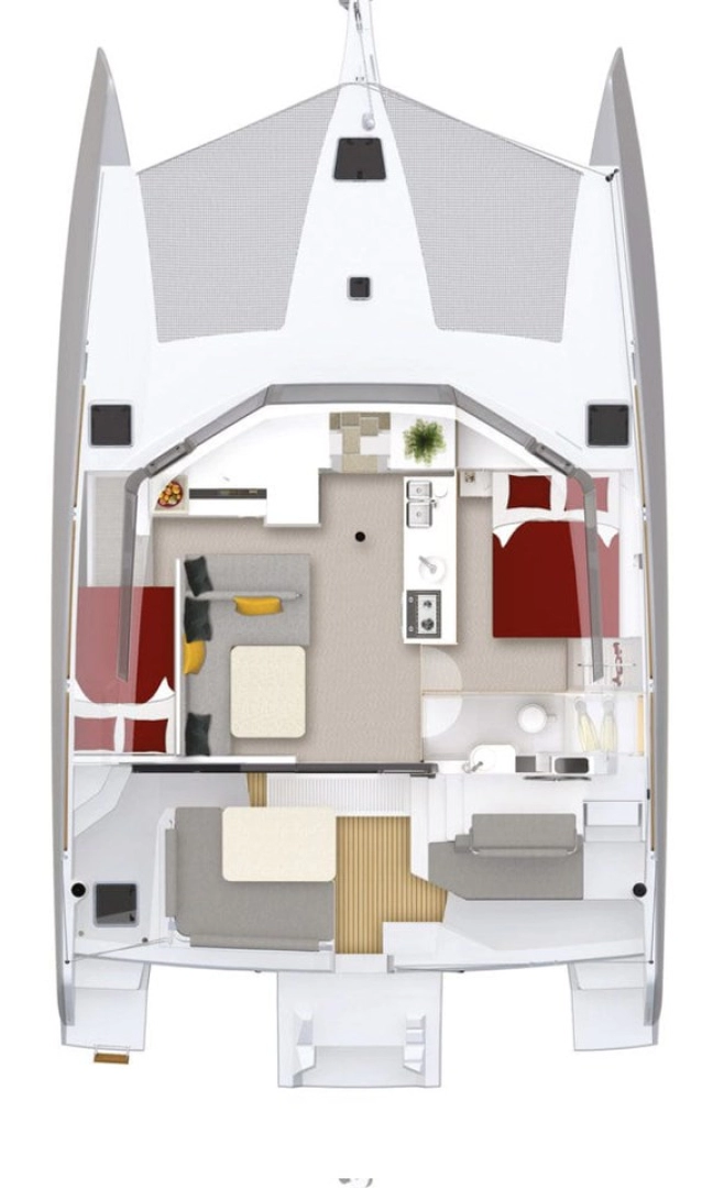 Catamaran to hire Toulon at the best price