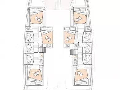 Catamaran hire in Seget Donji - Excess Excess 15