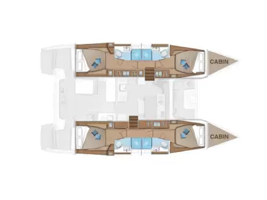 Catamaran hire in Parish of Saint George - Lagoon Lagoon 46