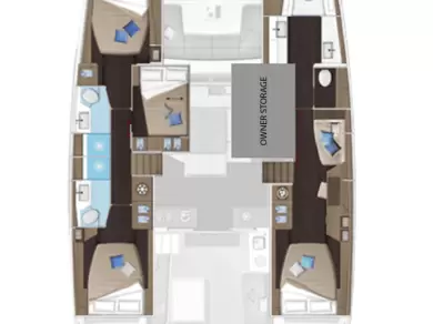 Lagoon Lagoon 51 charter bareboat or skippered in  Road Town