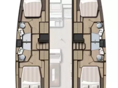 Bali Bali 4.4 charter bareboat or skippered in  Nassau