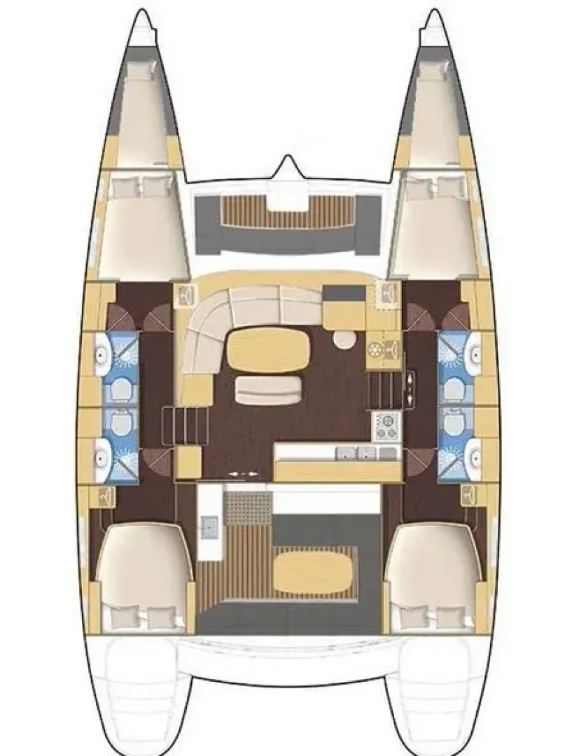 Hire a Lagoon Lagoon 440 Préveza