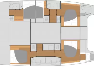 Hire Catamaran Fountaine Pajot with a boat licence