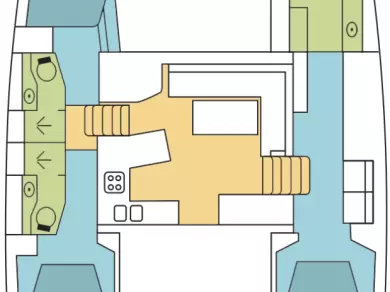 Yacht charter Parham Town - Lagoon Lagoon 450 F on SamBoat