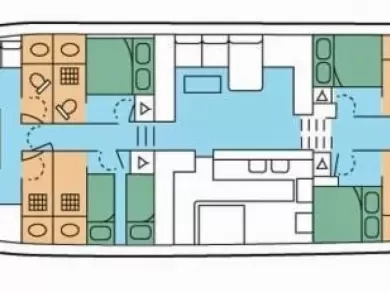 Custom Made Beyaz Lale charter bareboat or skippered in  Kos