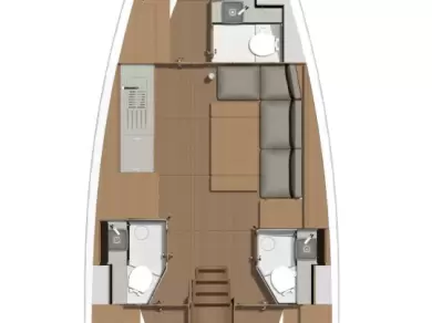 Hire Sailboat with or without skipper Dufour Palermo