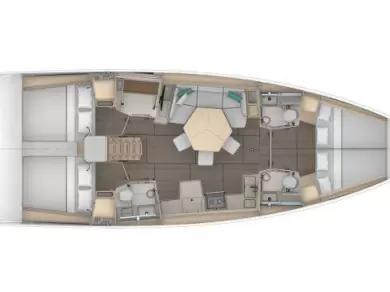 Dufour Dufour 41 charter bareboat or skippered in  Procida