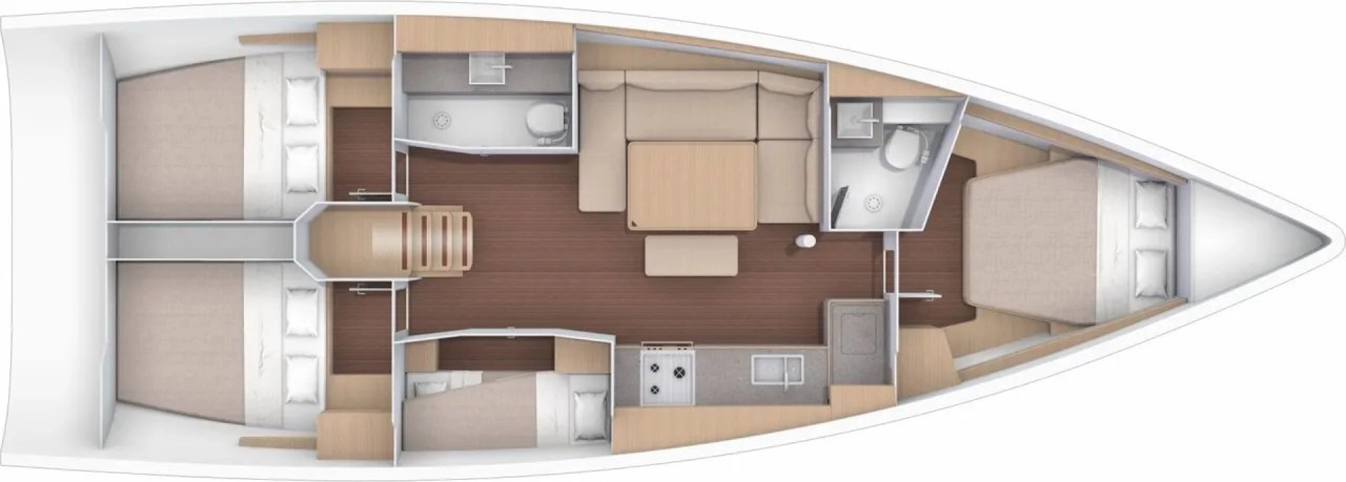 Hire Sailboat with or without skipper Dufour Procida