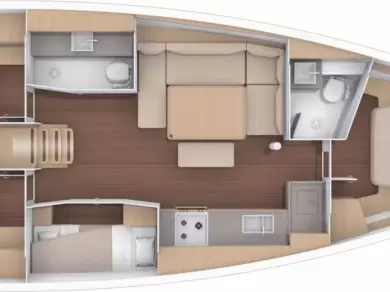 Hire Sailboat with or without skipper Dufour Procida