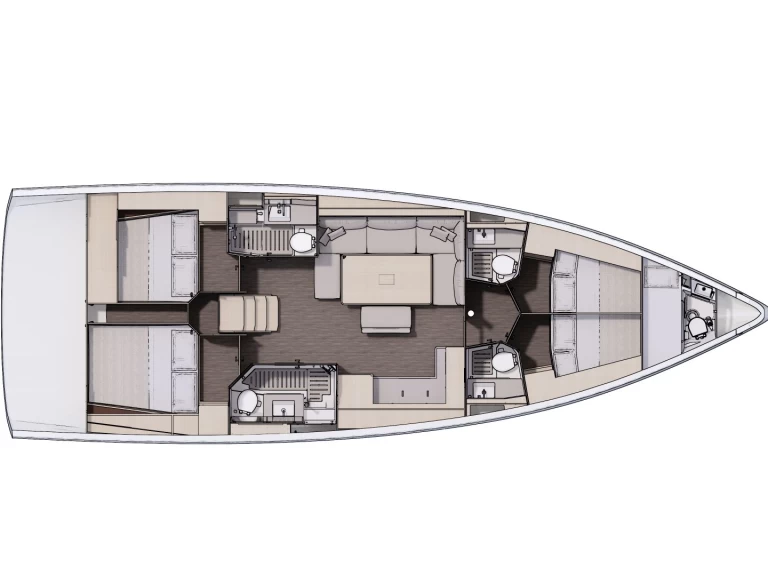 Yacht charter Palermo - Dufour Dufour 470 on SamBoat