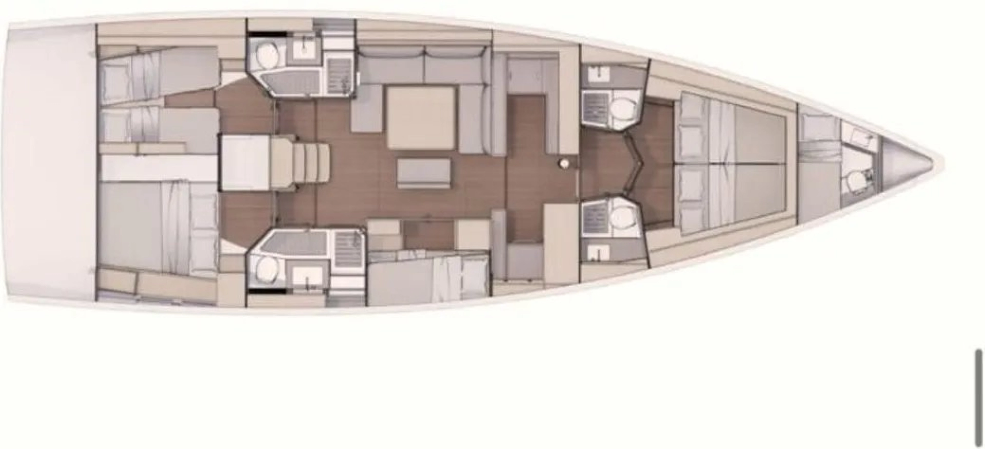 Dufour Dufour 530 charter bareboat or skippered in  Procida