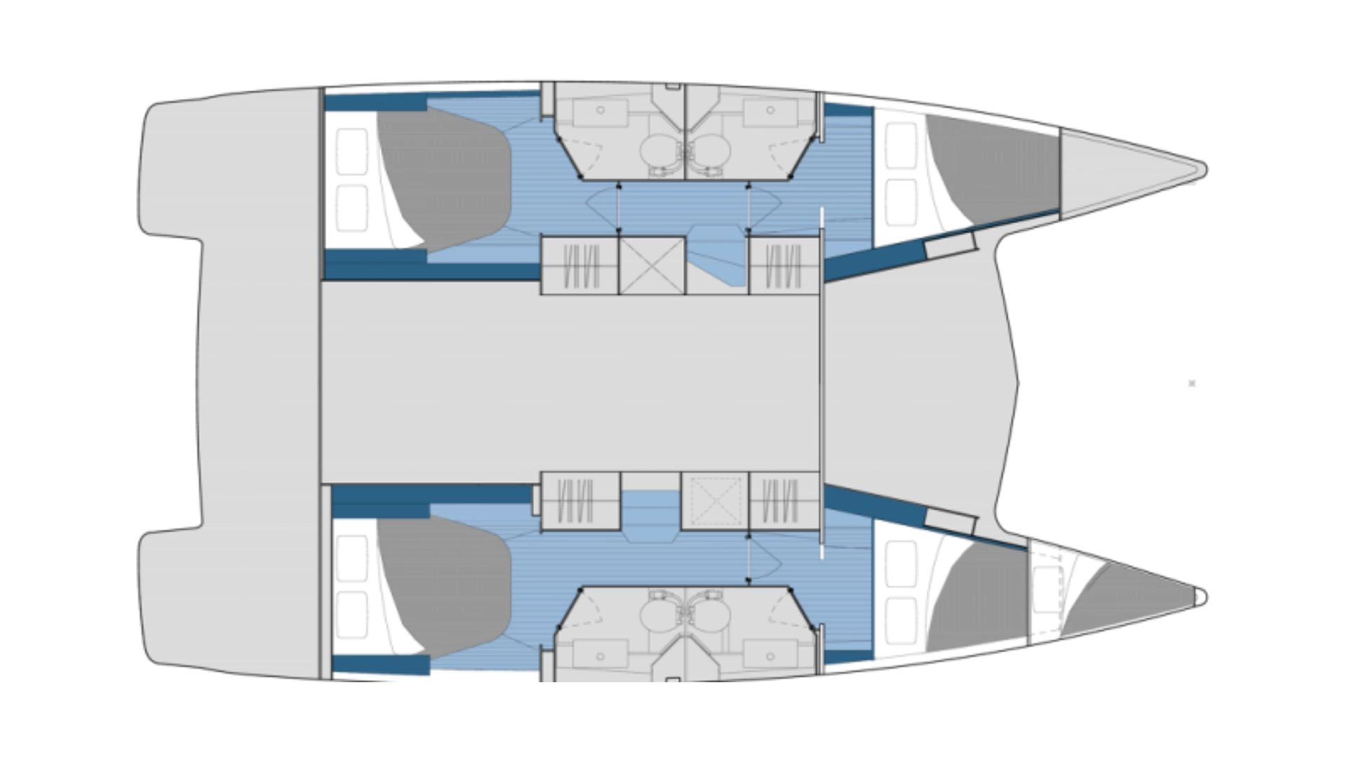 Catamaran to hire Cagliari at the best price