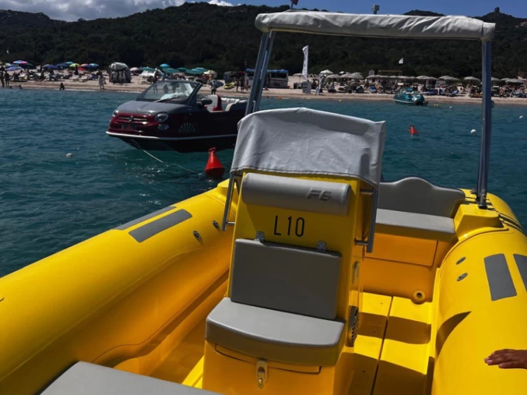 DOMAR Domar f6 charter bareboat or skippered in  Arzachena