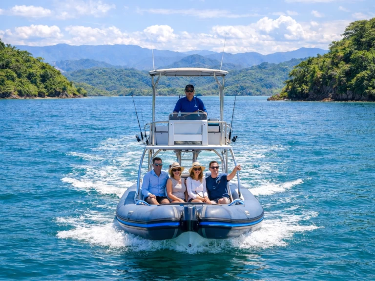 Yacht hire Coco Bay cheap Zodiac 28 FT