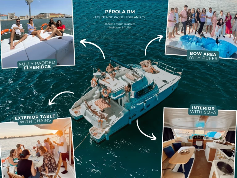 Yacht hire Lisbon cheap Highland 35