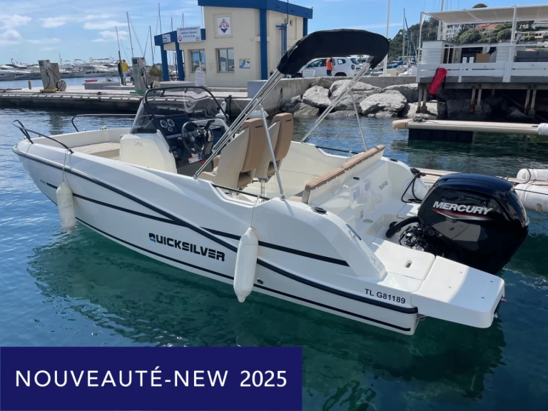Yacht charter Cavalaire-sur-Mer - Quicksilver Quicksilver 605 Activ Open on SamBoat