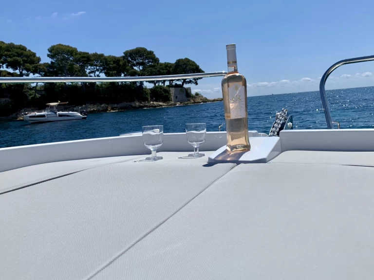 Jeanneau Cap Camarat 6.5 WA Serie 3 charter bareboat or skippered in  Antibes