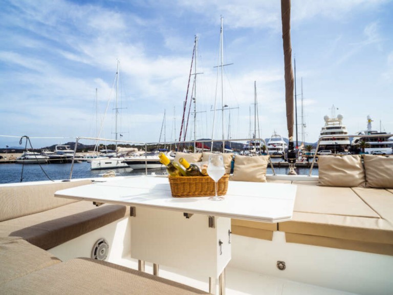 Catamaran to hire Olbia at the best price