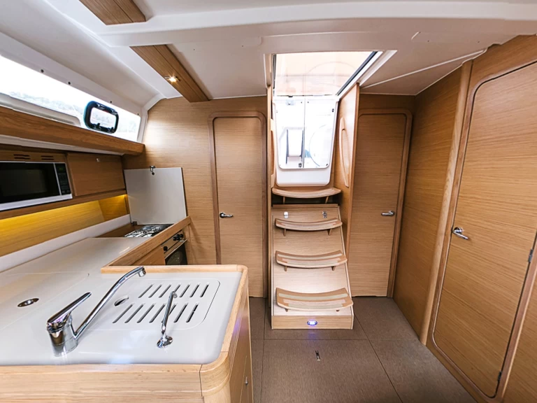 Dufour Dufour 412 Grand Large charter bareboat or skippered in  Olbia