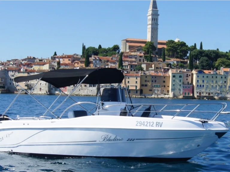 Yacht hire Rovinj cheap Bluline 21 Ft Open