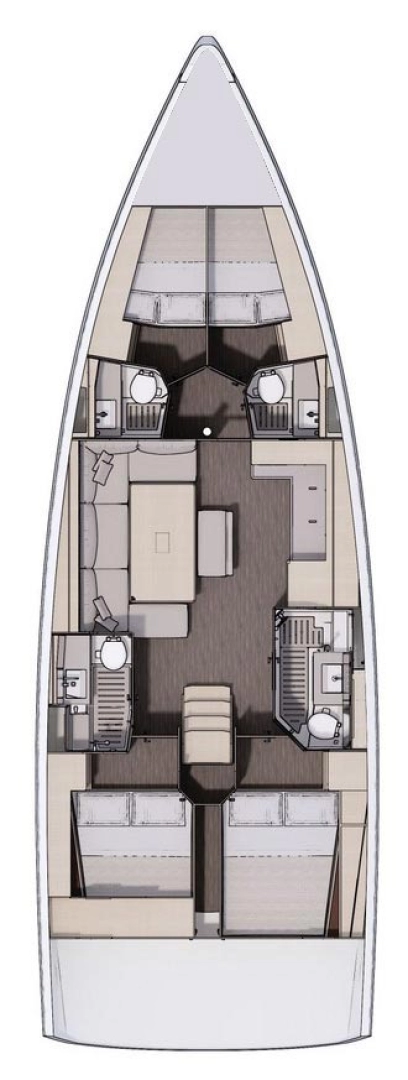 Sailboat hire in Trogir - Dufour Dufour 470