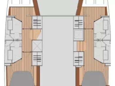 Fountaine Pajot Isla 40 charter bareboat or skippered in  Biograd na Moru