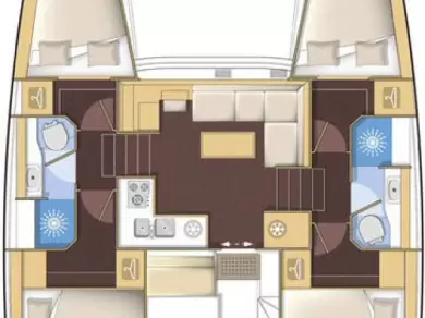 Yacht hire Šibenik cheap Lagoon 39