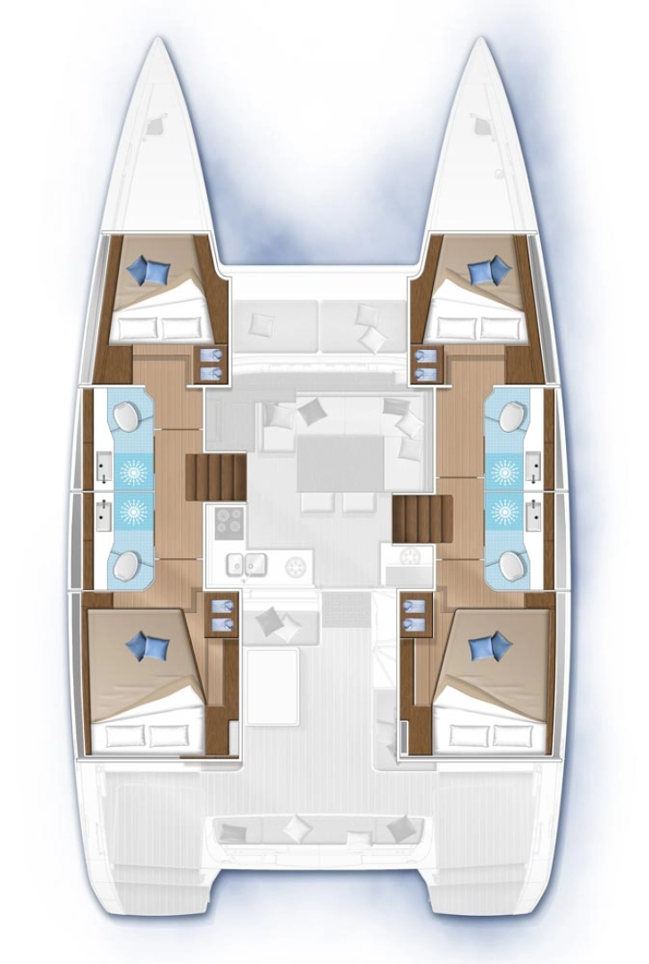 Yacht charter Šibenik - Lagoon Lagoon 40 on SamBoat