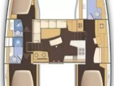 Hire Catamaran Lagoon with a boat licence