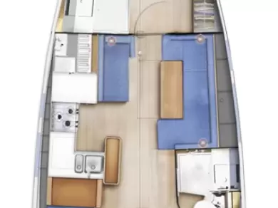 Yacht charter Tropea - Jeanneau Sun Odyssey 410 on SamBoat