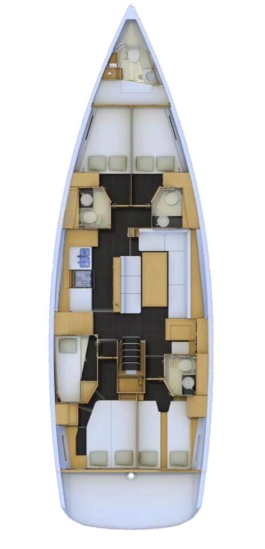 Sailboat to hire Le Marin at the best price