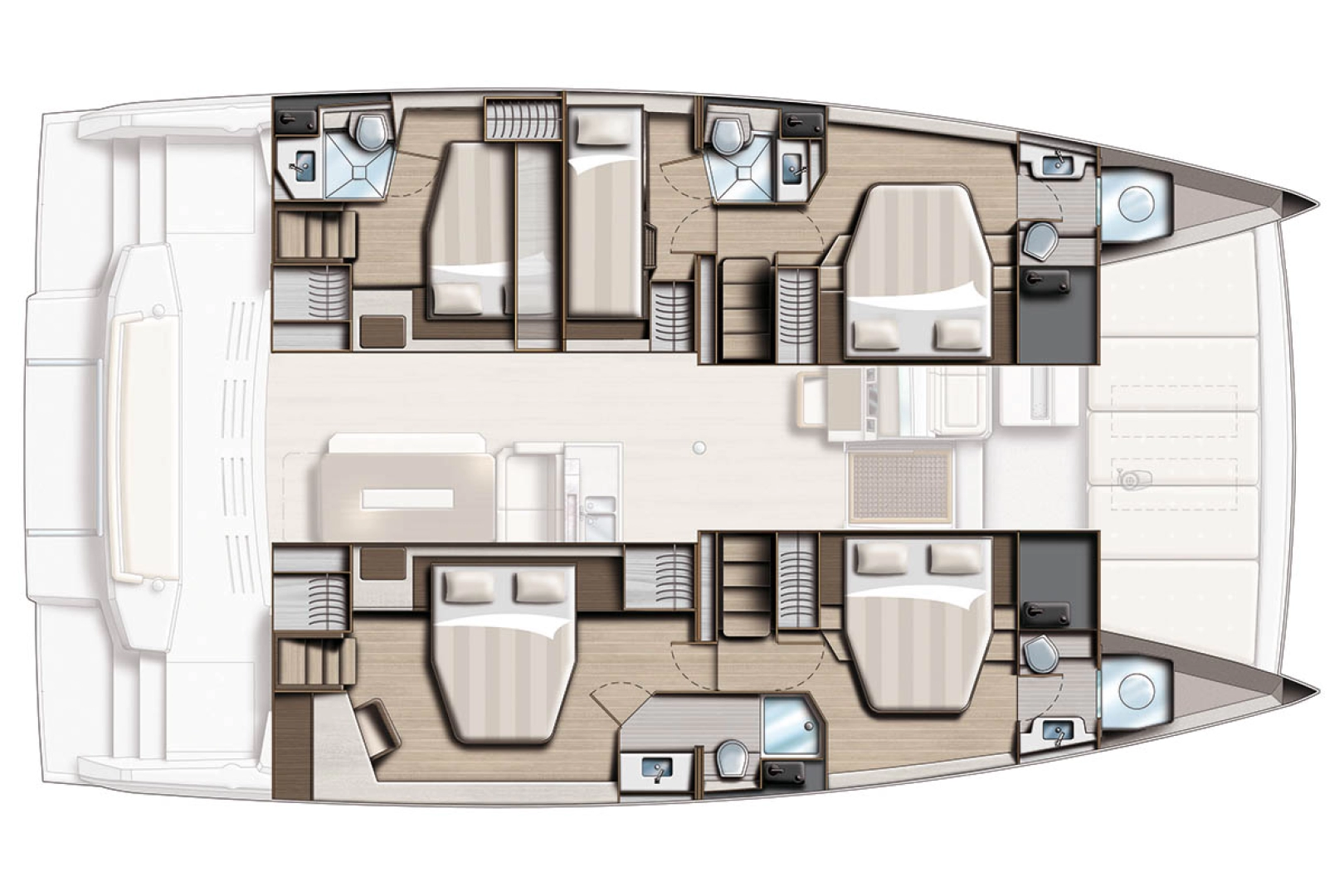 Hire Catamaran Bali with a boat licence