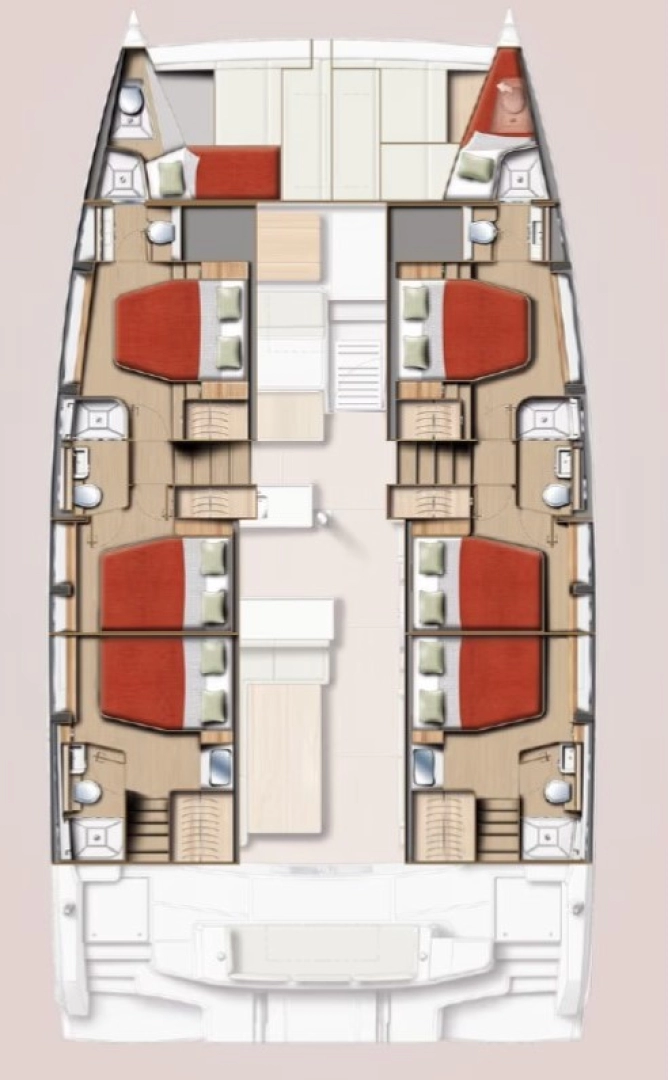 Yacht hire Marsh Harbour cheap Bali 5.2 - 6 + 2 cab.