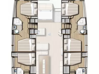 Bali Bali 5.4 charter bareboat or skippered in  Road Town