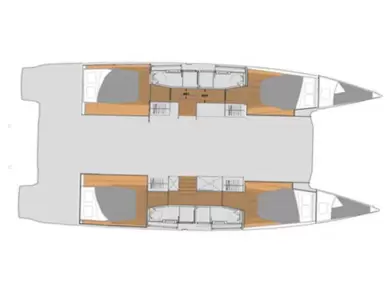 Fountaine Pajot Elba 45 charter bareboat or skippered in  Road Town